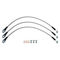 Techna-Fit 200000 - Stainless Steel Brake Line Kit for Chevrolet C10, 3 Brake Lines