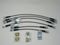 Techna-Fit 500102 - Stainless Steel Brake Line Kit
