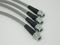 Techna-Fit AC-1809 - Stainless Steel Brake Line Kit, 4 Brake Lines