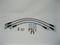 Techna-Fit JEEP-1021 - Stainless Steel Brake Line Kit, 3 Brake Lines