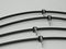 Techna-Fit TOY-950 - Stainless Steel Brake Line Kit, 4 Brake Lines